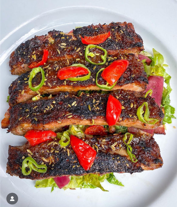 Carbone Restaurant’s Cherry Pepper Spare Ribs