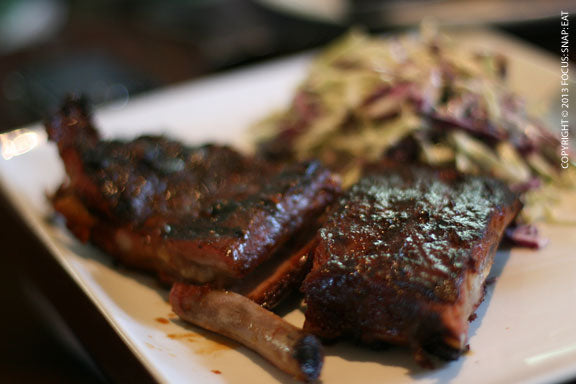 Fantastic BBQ Ribs From Chef Stephen Barber at Farmstead Restaurant