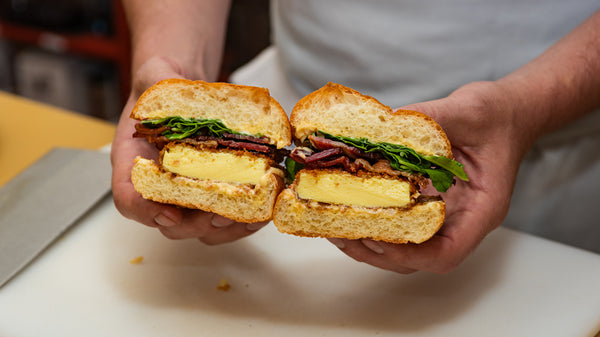 Heritage Bacon and Egg Katsu Sando by Little Egg