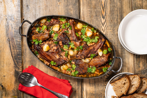 Stewing Chicken Coq au Vin