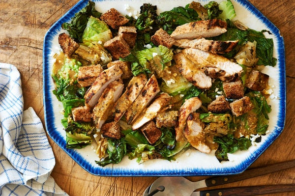 Grilled Chicken Caesar Salad