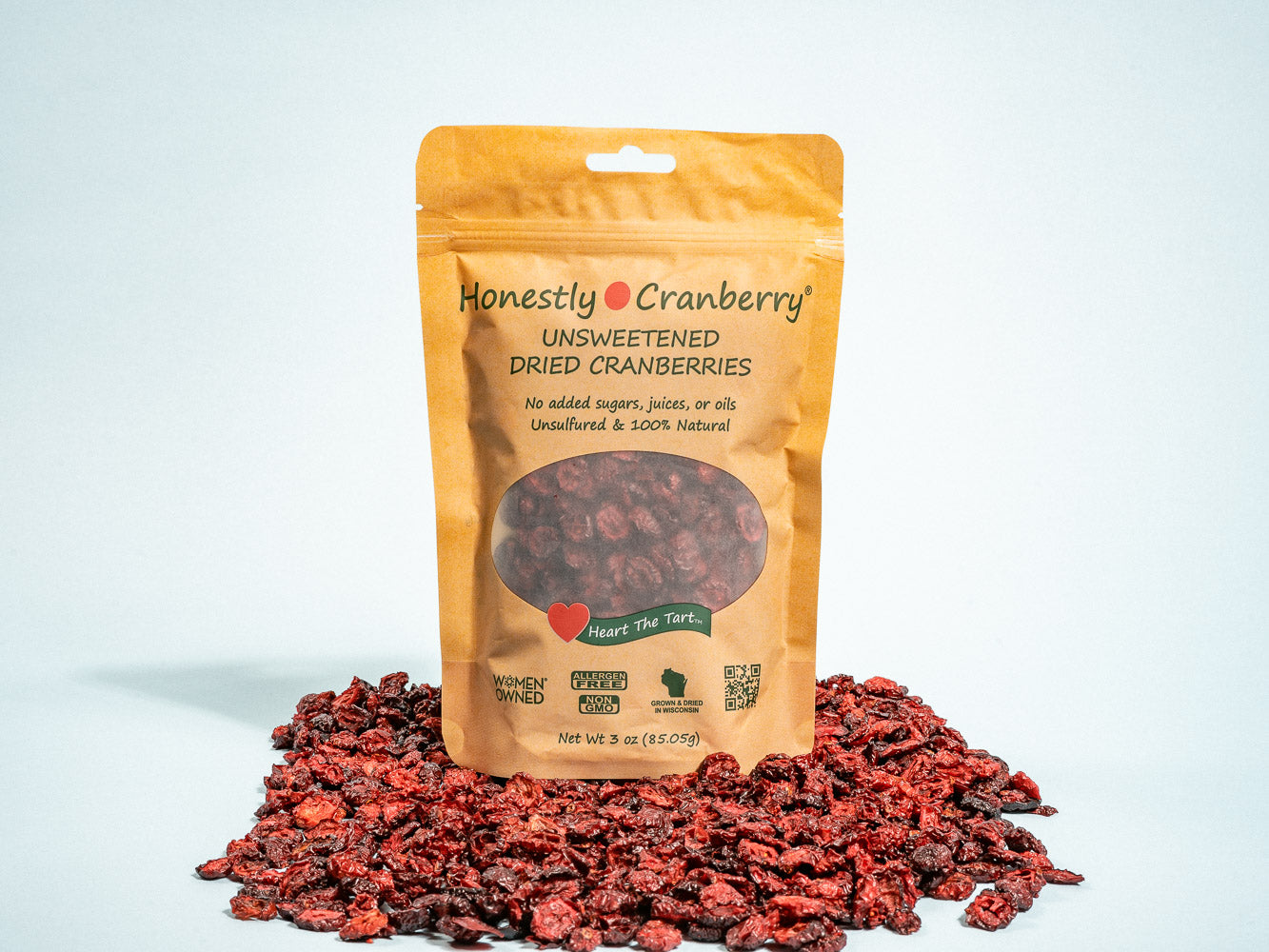 Dried Cranberries (Sweetened Or Unsweetened) - Wholesome Yum