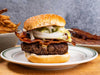 Wagyu burger and heritage Signature bacon