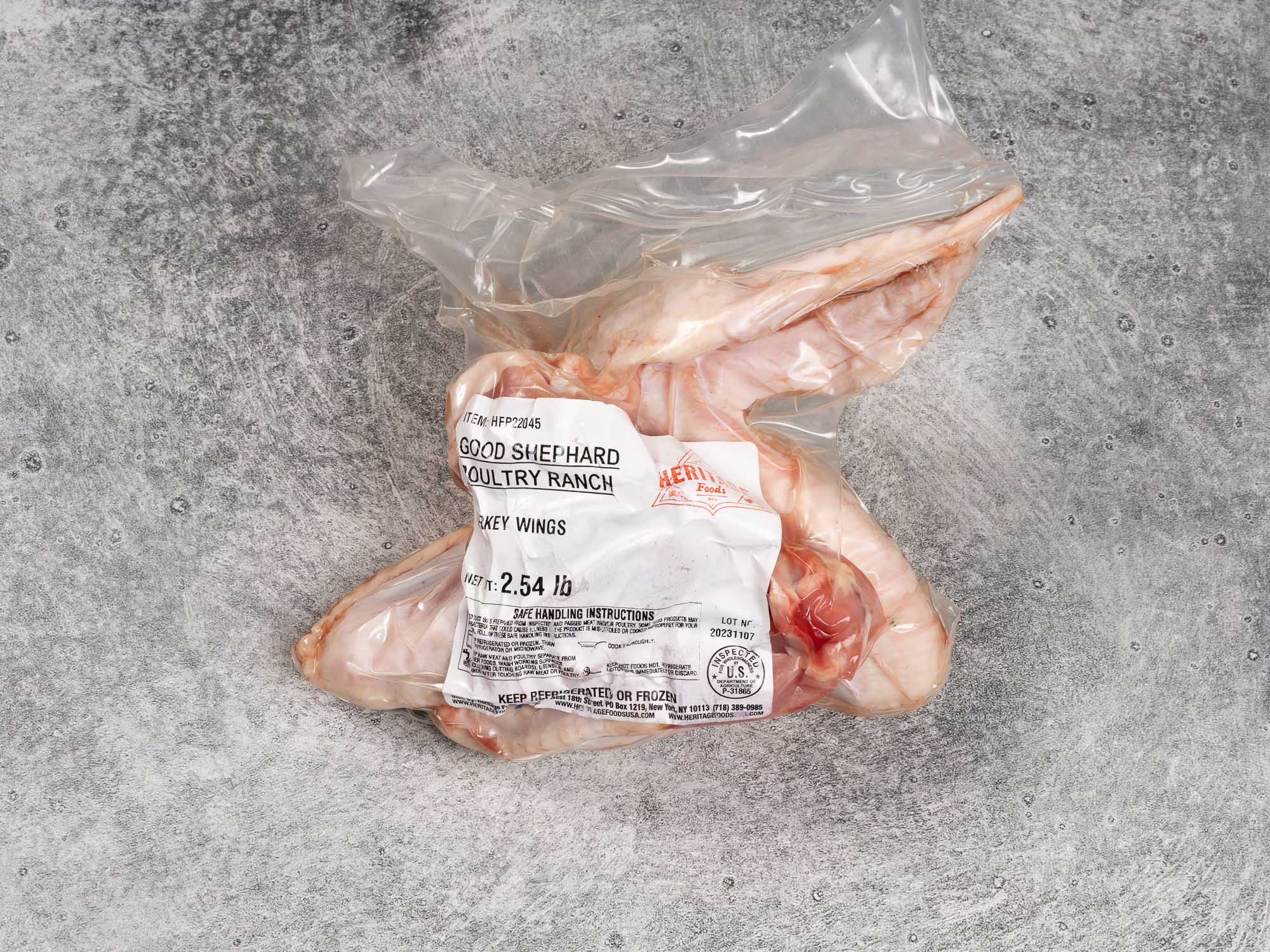 Heritage Turkey Wings