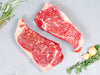 Akaushi Angus Wagyu New York Strip Steaks