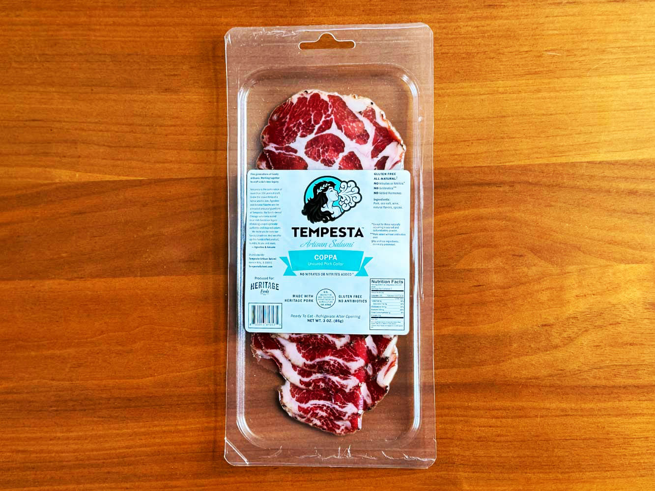 PRE-SLICED COPPA