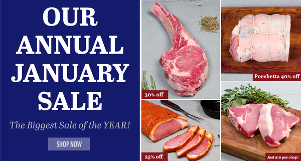 Our Annual January Sale