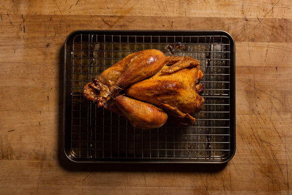 How to Truss and Roast a Whole Heritage Chicken