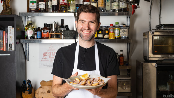 Red Wattle Pork Belly Chicharrones de Cádiz with Chef Jonah Miller of Huertas