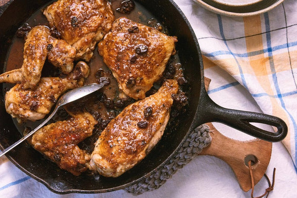 Chicken With Raisins