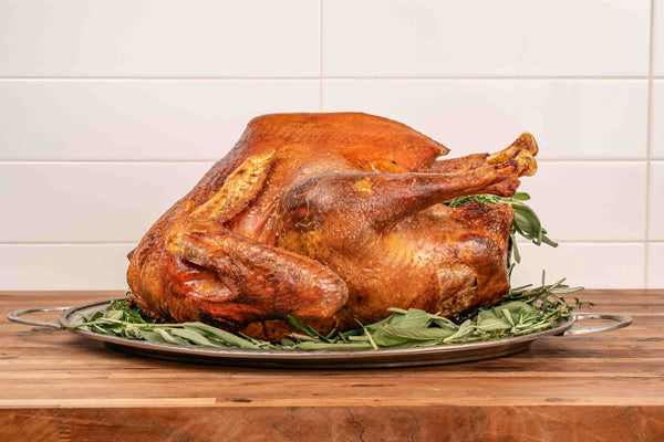 Whole, Cooked Heritage Turkey