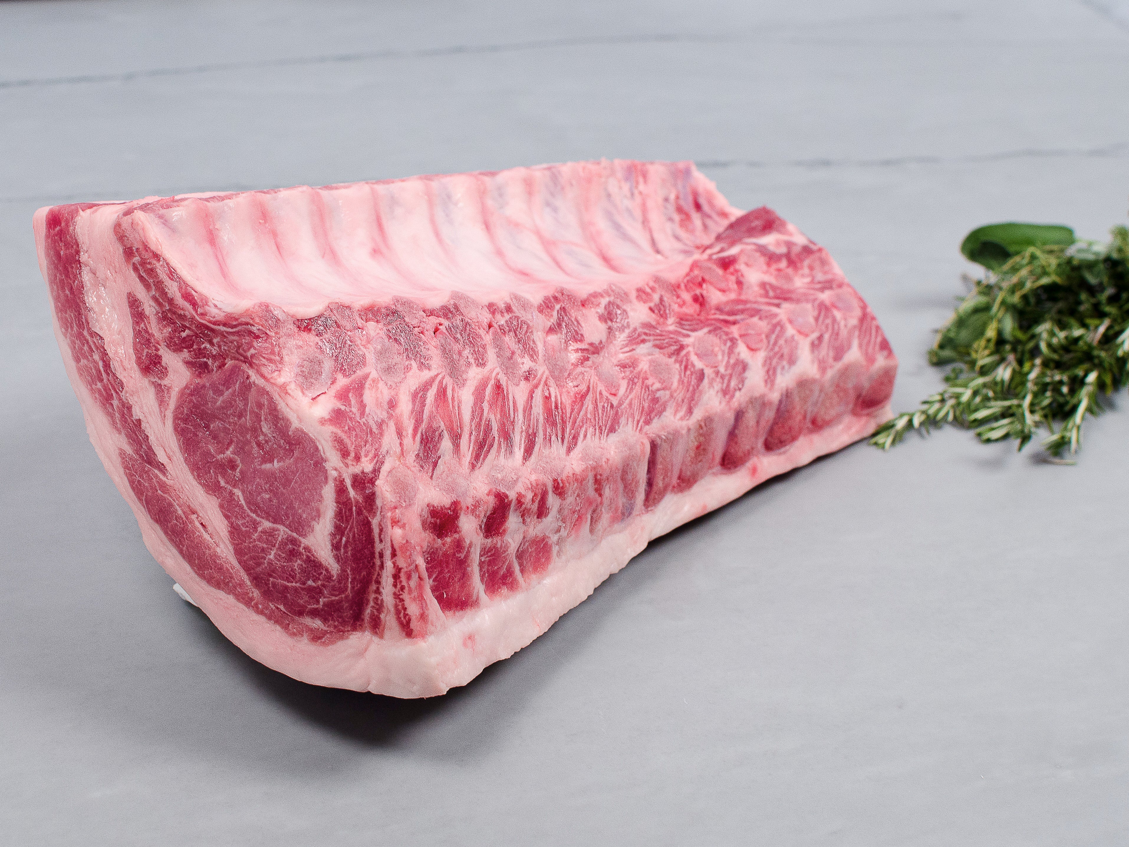 Bone In Heritage Pork Loin Roast 10 Rib Rack | Heritage Foods
