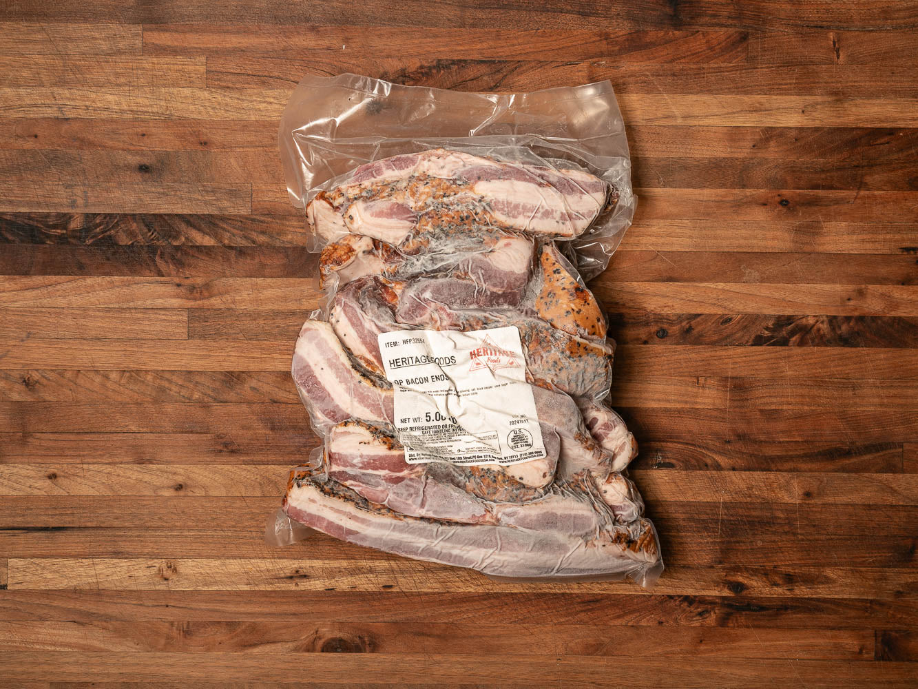 Double Smoked Bacon Ends | Heritage Foods
