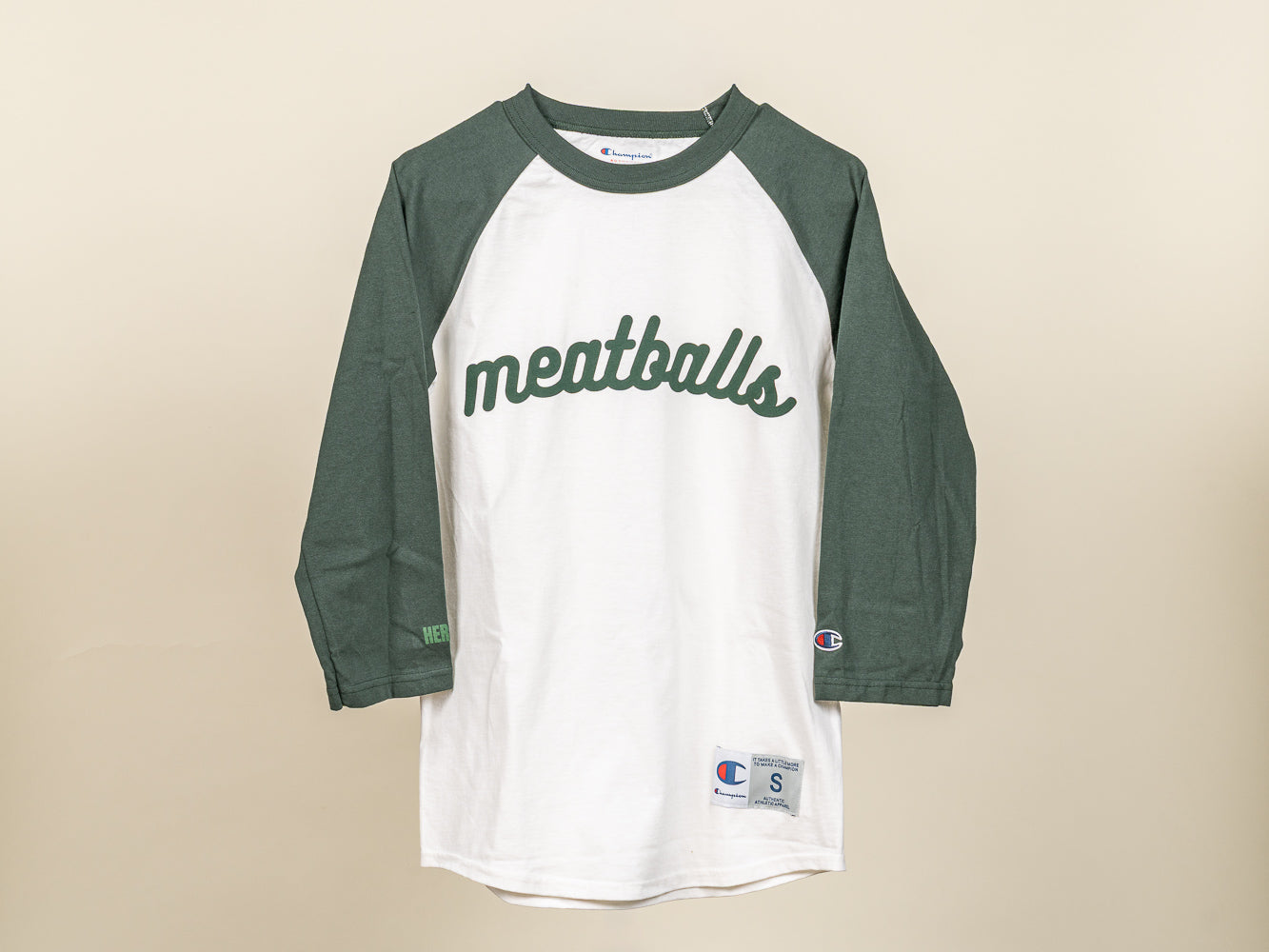 MEATBALLS BASEBALL SHIRT