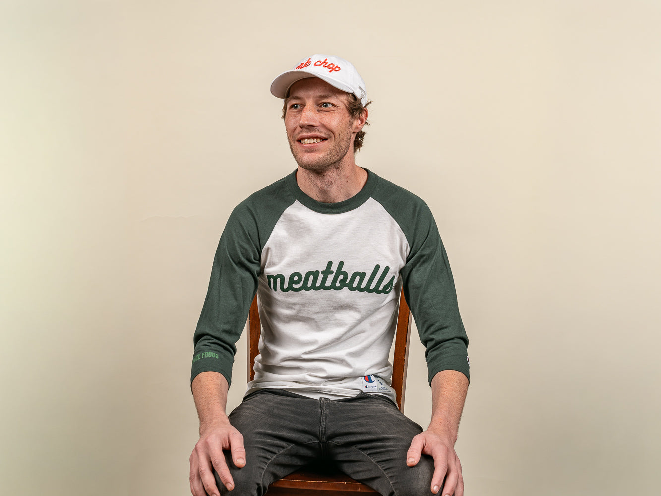 MEATBALLS BASEBALL SHIRT