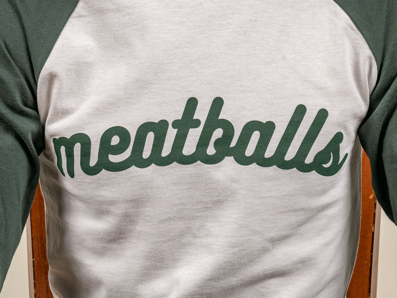 MEATBALLS BASEBALL SHIRT
