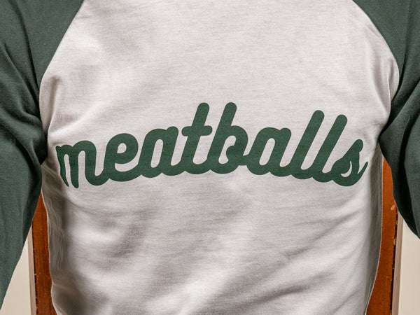 MEATBALLS BASEBALL SHIRT