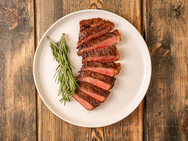 Masami Ranch Boneless Ribeye Steak Cooked