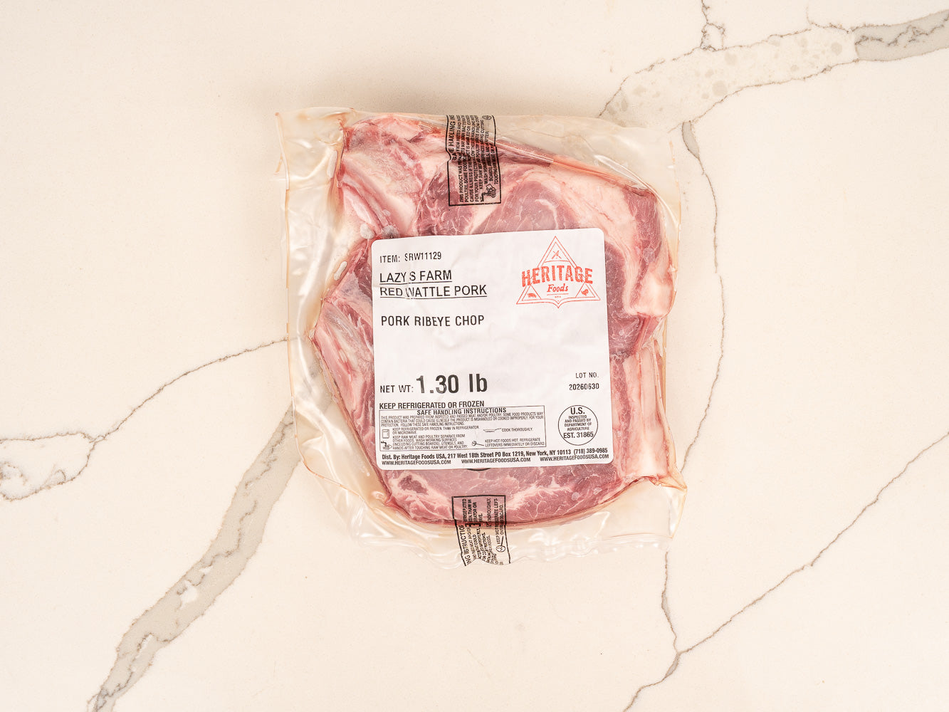 Pork Ribeye Chop | Heritage Foods