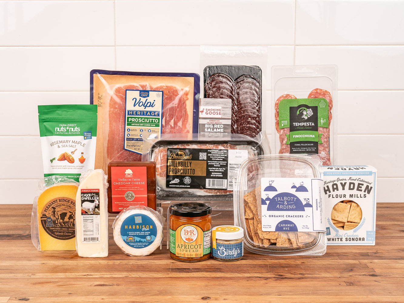 250th Anniversary meat & cheese board | Heritage Foods