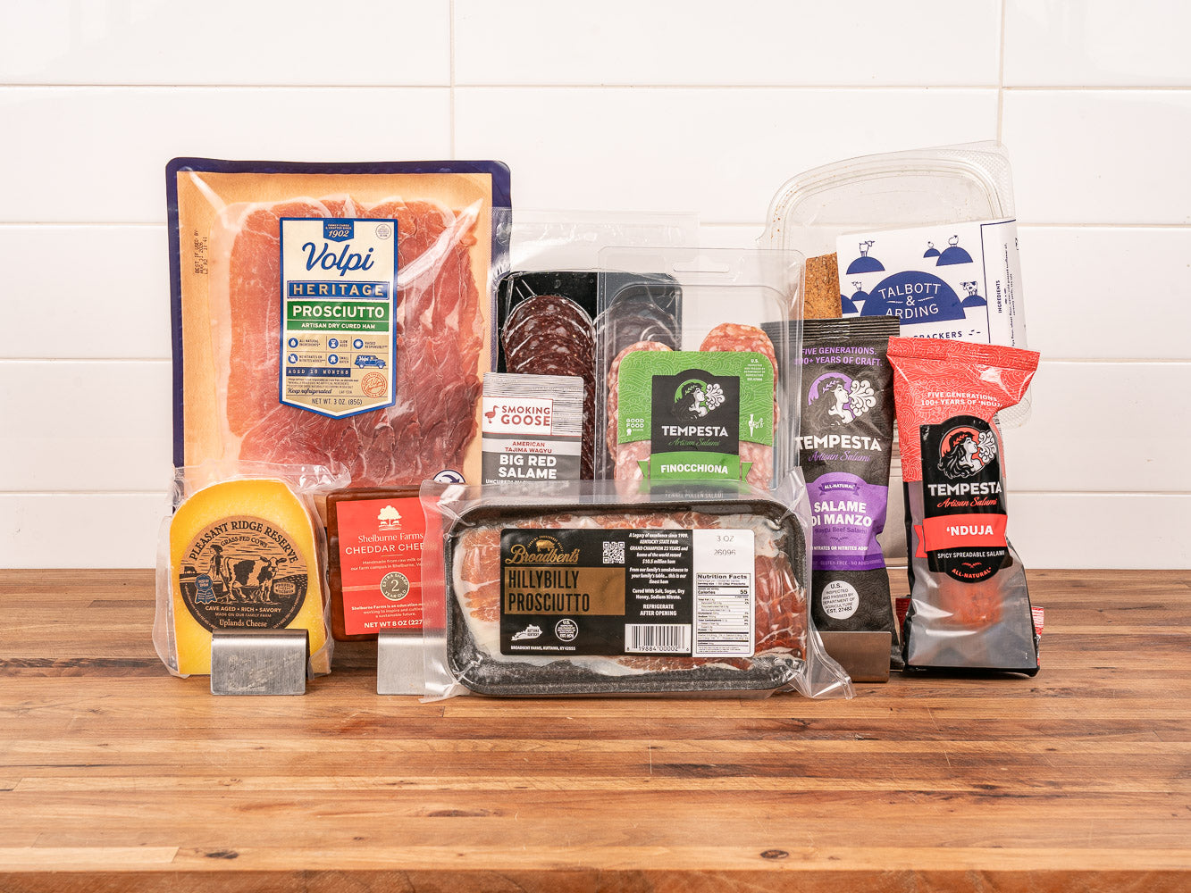 Deluxe Artisan Meat & Cheese Board | Heritage Foods
