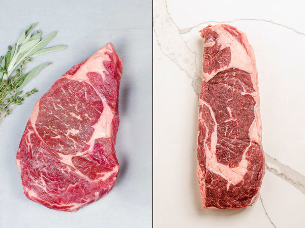 Bison & Wagyu Ribeye Steak Package | Heritage Foods