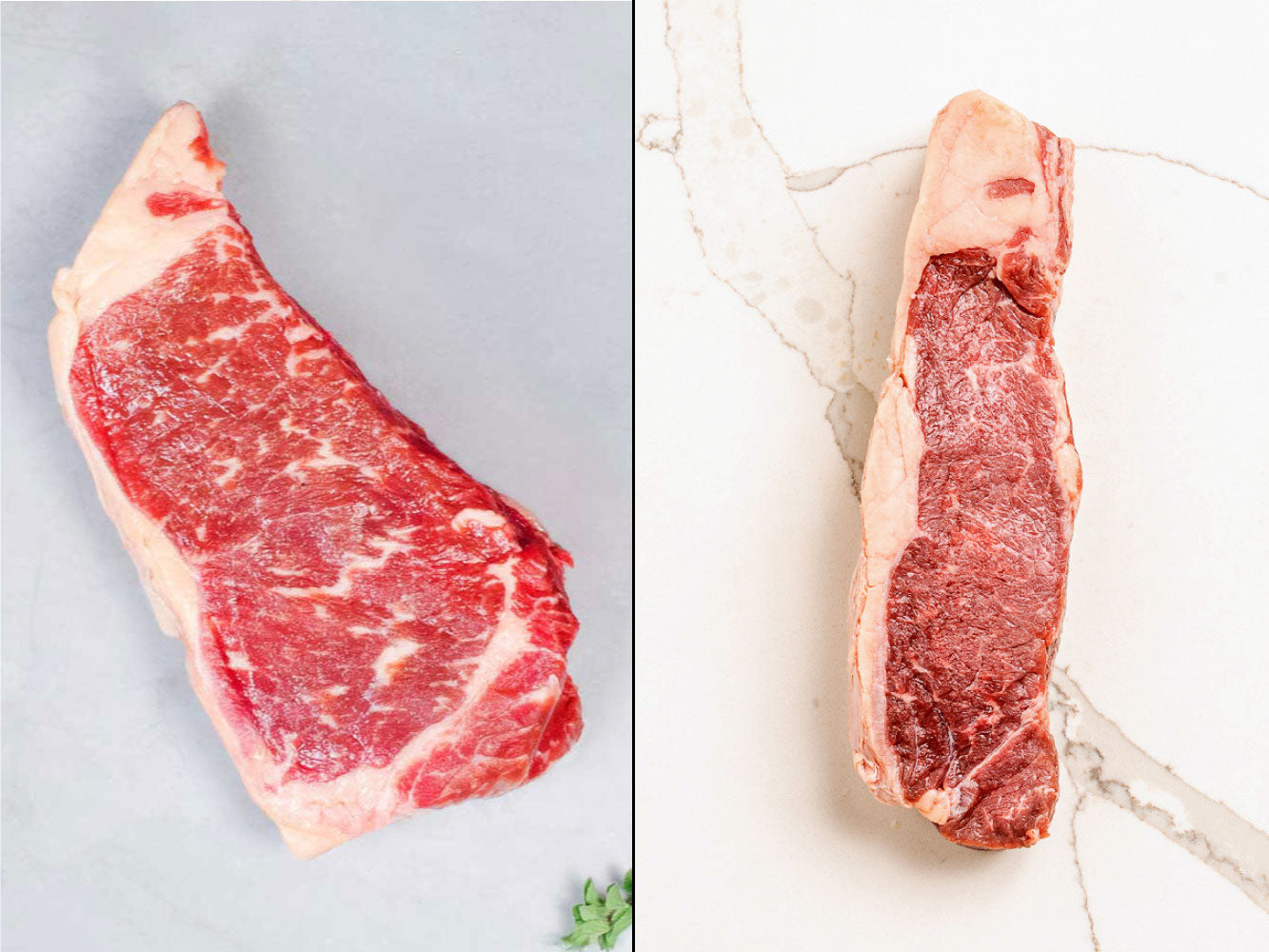 Bison & Wagyu Strip Steak Package | Heritage Foods