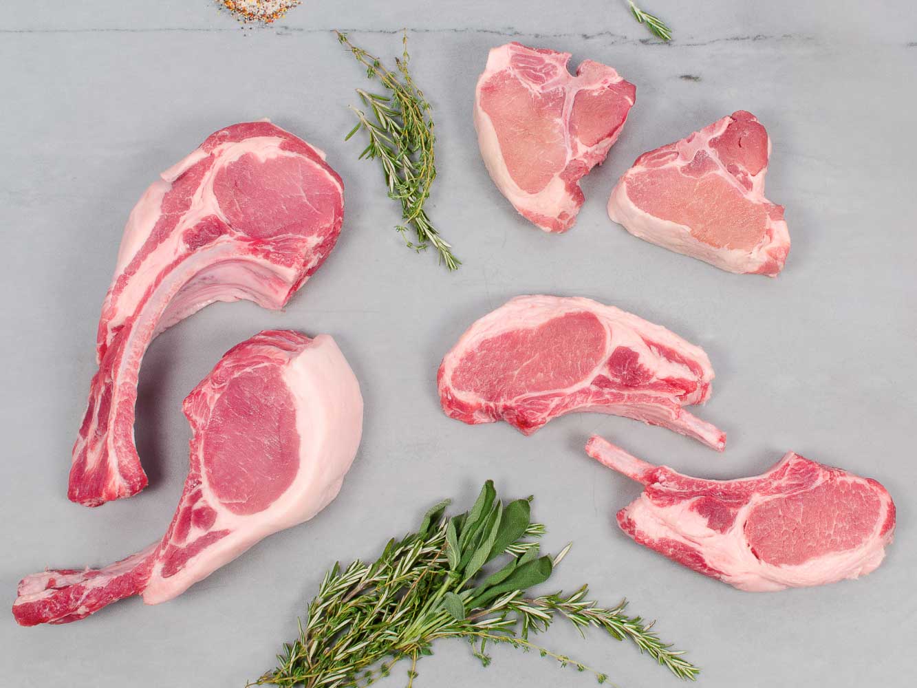 HERITAGE PORK CHOP SAMPLER — NOW 30% OFF