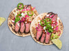 Pure Akaushi Wagyu Beef Flank Steak Tacos