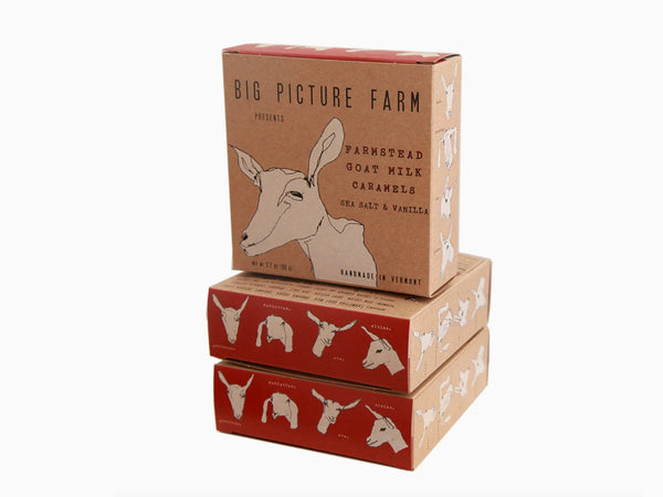 SEA SALT & VANILLA GOAT MILK CARAMELS