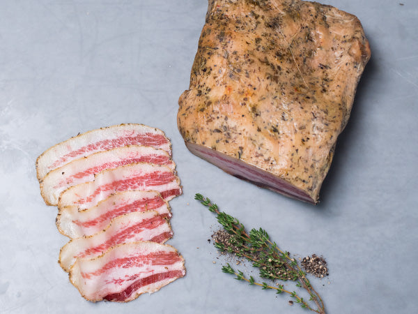 Heritage Guanciale | pasture-raised, antibiotic free | Heritage Foods