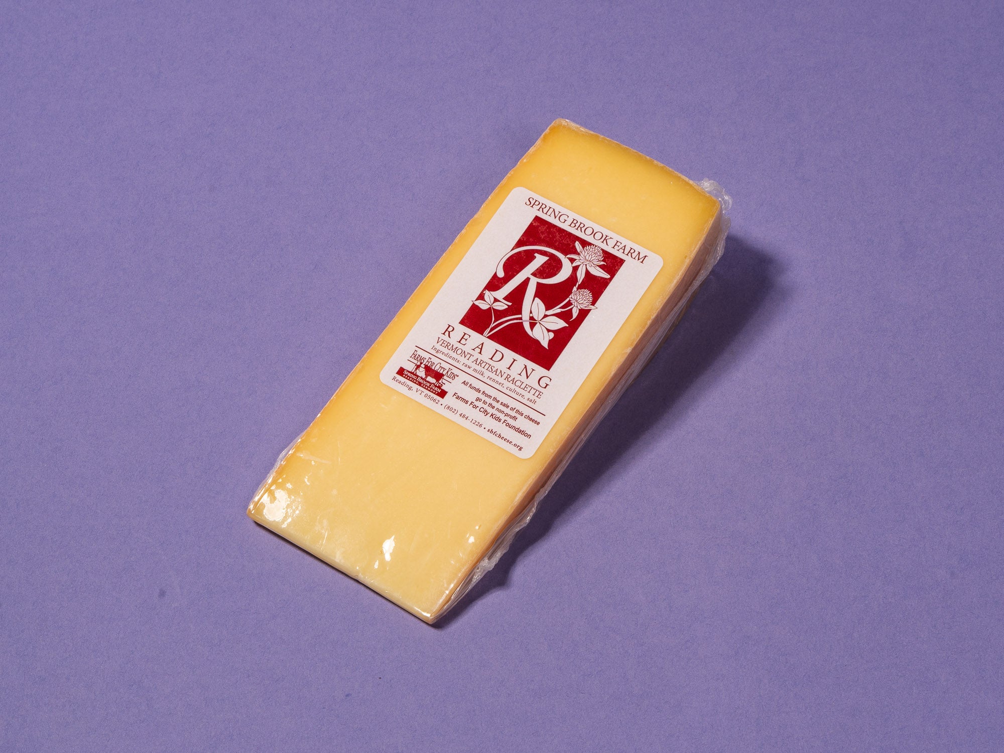 Spring Brook Farm Reading Raclette Cheese