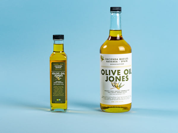 Olive Oil Jones Hacienda Queiles Olive Oil 250mL and 1L bottles