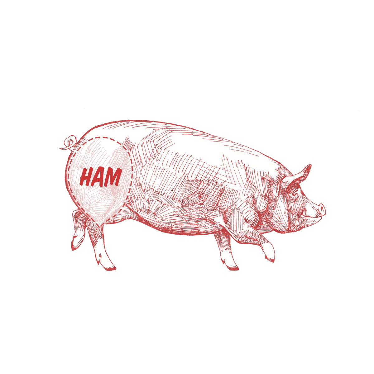 Maple Sugar Cured Heritage Ham, Bone-in | Heritage Foods