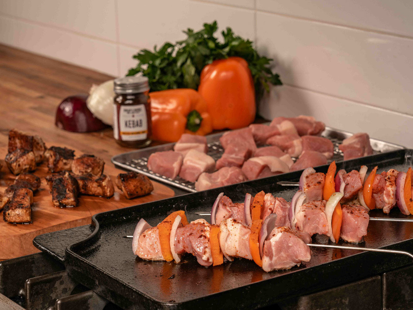 PORK LOIN KEBABS — NOW 40% OFF