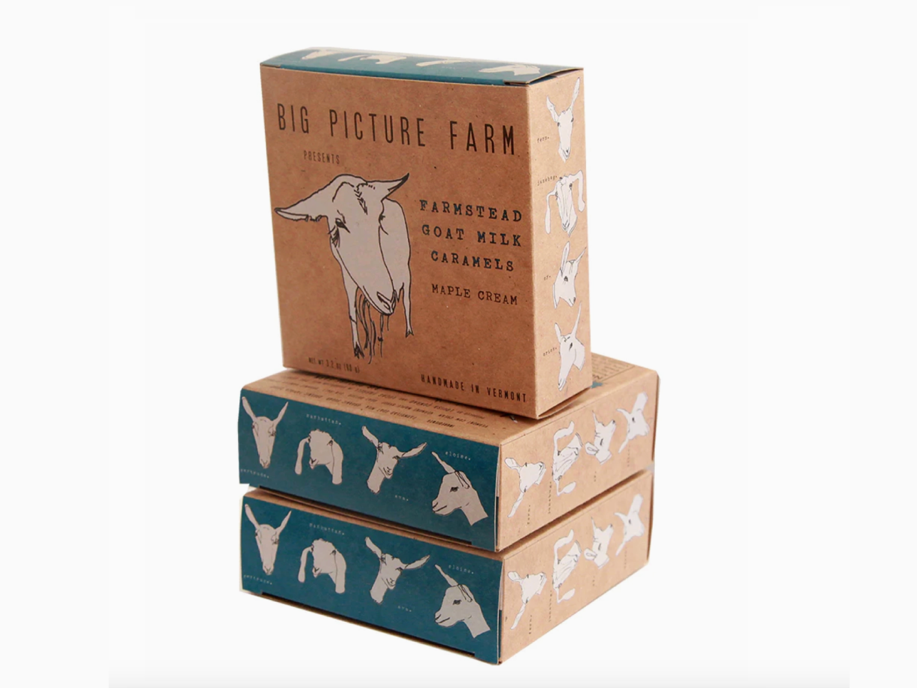 MAPLE CREAM GOAT MILK CARAMELS