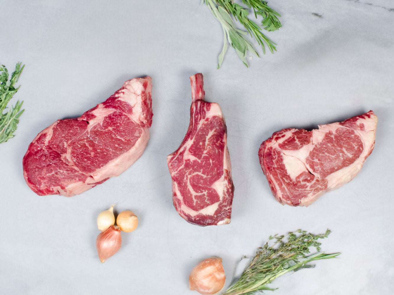 Wagyu Ribeye Steak Sampler