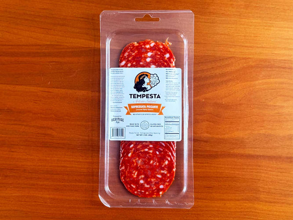 PRE-SLICED SOPRESSATA PICCANTE SALAMI