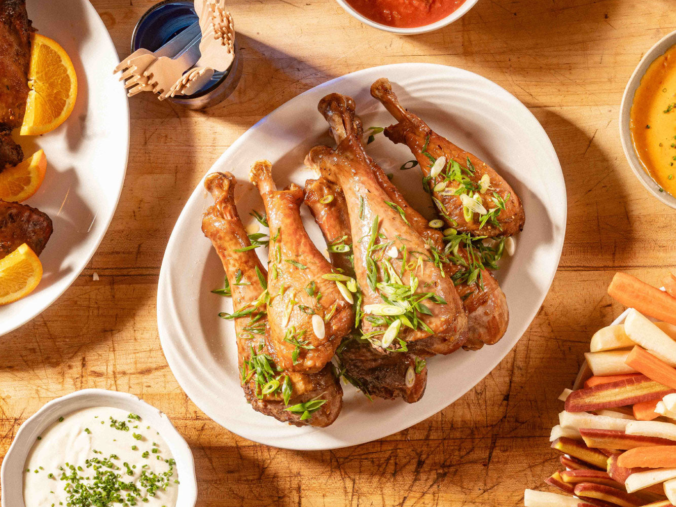 Game Day Turkey Drumsticks