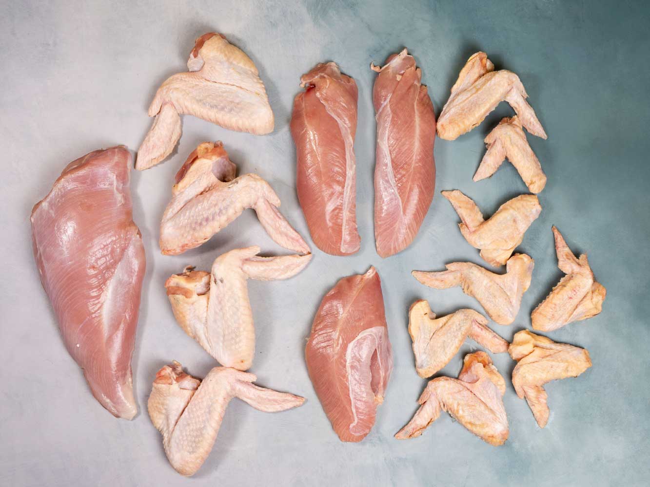 WHITE MEAT CHICKEN AND TURKEY PART PACK