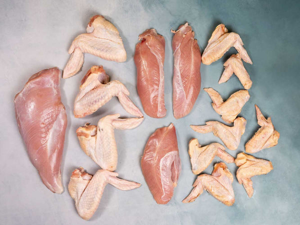 WHITE MEAT CHICKEN AND TURKEY PART PACK