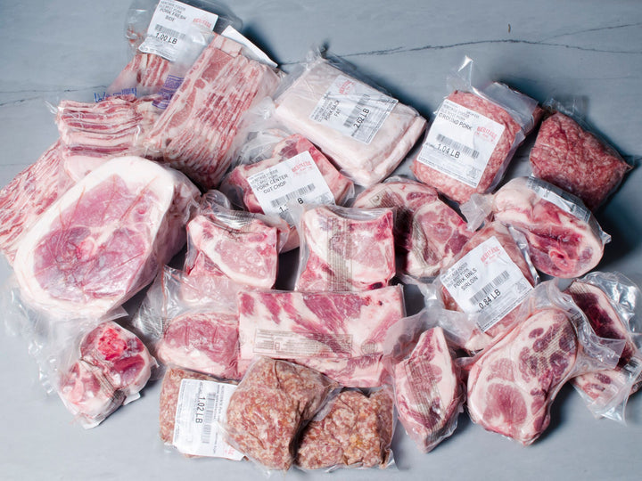 Quarter Hog Share, 3540lb in individual cuts Heritage Foods