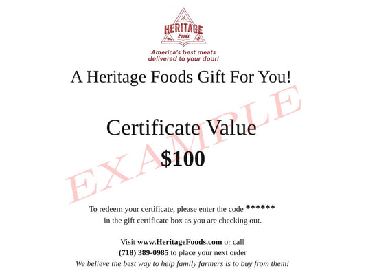 Gifts and Packages | Heritage Foods